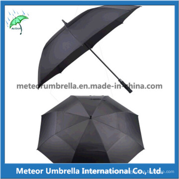 Quality Automatic Open Straight Fiberglass Golf Umbrella